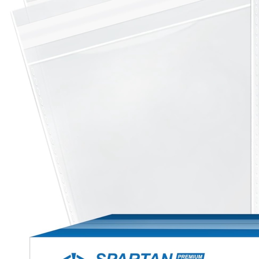 Spartan Clear 9 x 12 Resealable Bags- 30 Pack